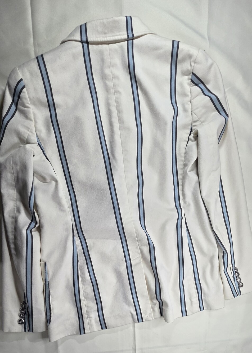 Polo Ralph Lauren Striped Blazer With Crest Patch And Silver Buttons size 6 Sku - Picture 2 of 6